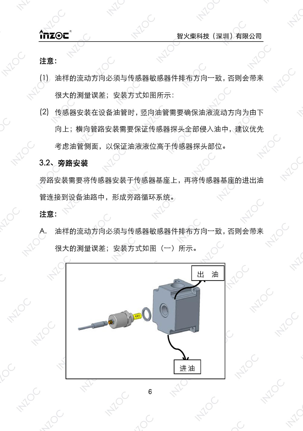 七合一多參量油液傳(chuan) 感器IFV-7