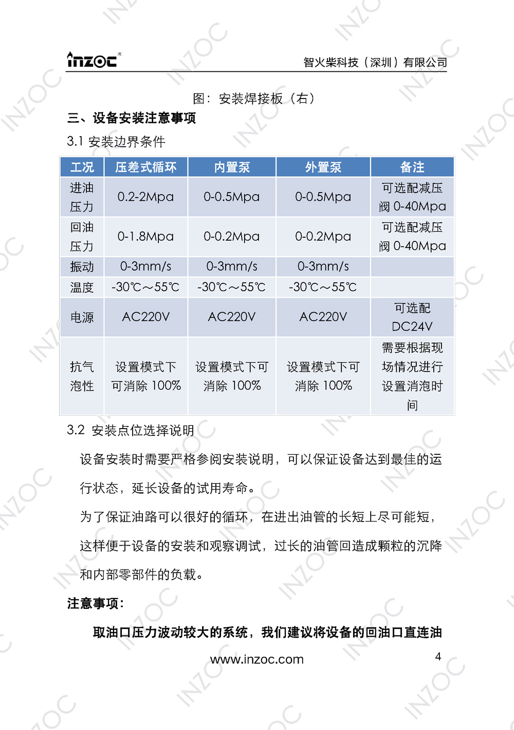 IOL-EX防爆型油液在線監測係統說明書(shu) 